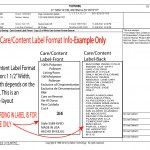 Care Label Info